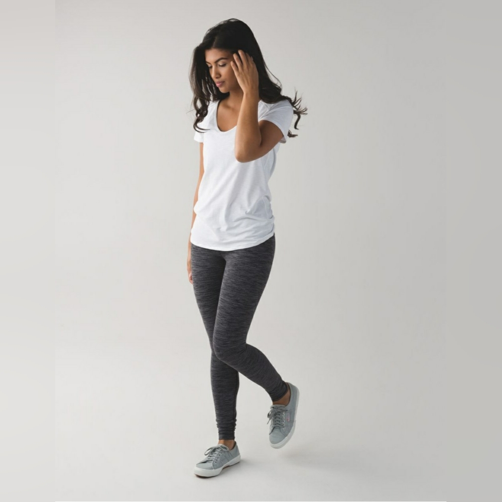 lululemon athletica Heathered Dark Gray Leggings